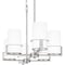 Quoizel Seymour Linear Chandelier 6 Lights Brushed Nicke SEY636BN - alternate 5